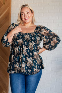 POLAGRAM New Beginnings Square Neck Blouse