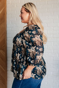 POLAGRAM New Beginnings Square Neck Blouse