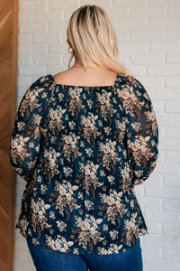 POLAGRAM New Beginnings Square Neck Blouse