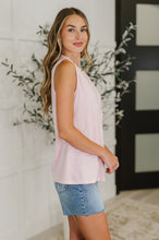 Load image into Gallery viewer, ONE ELEVEN NORTH New Normal Pleat Detail Sleeveless Top in Pink