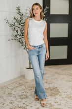 Load image into Gallery viewer, ONE ELEVEN NORTH New Normal Pleat Detail Sleeveless Top in White