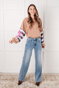 One Eleven North New and Improved Floral Patchwork Top