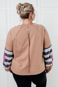 One Eleven North New and Improved Floral Patchwork Top