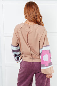 One Eleven North New and Improved Floral Patchwork Top