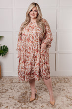 Load image into Gallery viewer, POLAGRAM Next to You Balloon Sleeve Floral Dress