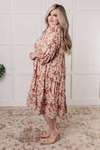 Load image into Gallery viewer, POLAGRAM Next to You Balloon Sleeve Floral Dress