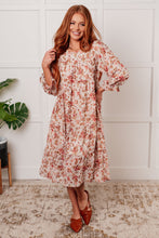 Load image into Gallery viewer, POLAGRAM Next to You Balloon Sleeve Floral Dress