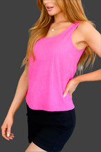 Load image into Gallery viewer, One Eleven North Not A Worry Textured Tank Top