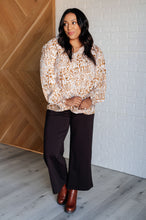Load image into Gallery viewer, Jodifl Office Safari Keyhole Tie Detail Blouse