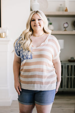 BiBi Old Glory Sleeveless Sweater