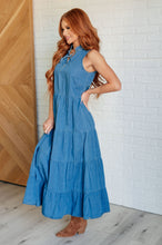 Load image into Gallery viewer, ONE ELEVEN NORTH Perfect Choice Denim Maxi Dress