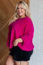 Load image into Gallery viewer, White Birch Pink Thoughts Chenille Blouse