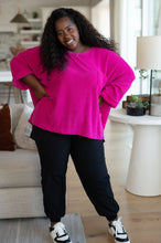 Load image into Gallery viewer, White Birch Pink Thoughts Chenille Blouse