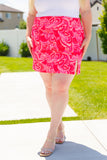 Andree By Unit Pink, Paisley, and Perfect Mini Skirt