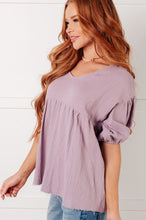 Load image into Gallery viewer, ONE ELEVEN NORTH Pleasantly Perfect Bubble Sleeve Peasant Blouse