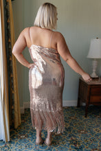 Load image into Gallery viewer, GEEGEE Posh Panache Sequin Slip Dress