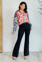 Load image into Gallery viewer, ONE ELEVEN NORTH Presupposed Ideas Mixed Print Button Up Blouse