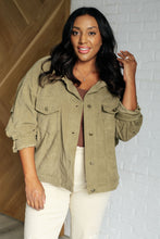 Load image into Gallery viewer, Andree By Unit Primrose Corduroy Jacket in Olive