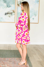 Load image into Gallery viewer, GeeGee Magnificently Mod Floral Shirt Dress