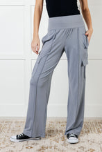 Load image into Gallery viewer, RAE MODE Race to Relax Cargo Pants in Rhino Grey