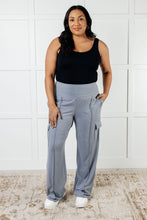 Load image into Gallery viewer, RAE MODE Race to Relax Cargo Pants in Rhino Grey