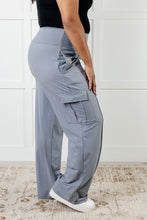 Load image into Gallery viewer, RAE MODE Race to Relax Cargo Pants in Rhino Grey