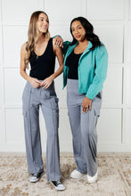 Load image into Gallery viewer, RAE MODE Race to Relax Cargo Pants in Rhino Grey