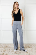 Load image into Gallery viewer, RAE MODE Race to Relax Cargo Pants in Rhino Grey