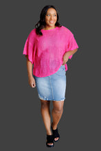 Load image into Gallery viewer, One Eleven North Rather Eventful Open Knit Top