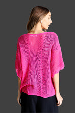 Load image into Gallery viewer, One Eleven North Rather Eventful Open Knit Top