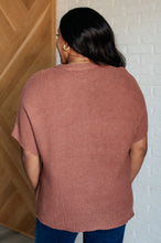 Load image into Gallery viewer, One Eleven North Relaxing Away Dolman Sleeve Knit Top in Coffee