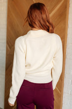 Load image into Gallery viewer, One Eleven North Requisite Request Surplice Crop Sweater