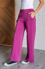 Load image into Gallery viewer, Dear Scarlett Resort Travel Wide Leg Crop Pant in Magenta
