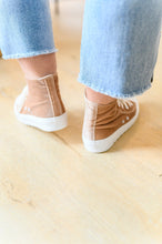 Load image into Gallery viewer, Corkys Run Me Down Velvet High Tops in Tan