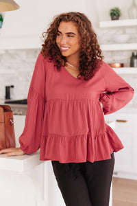 ANDREE BY UNIT Sassy Swing Tiered Top