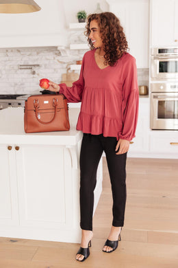 ANDREE BY UNIT Sassy Swing Tiered Top