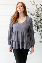 Load image into Gallery viewer, ANDREE BY UNIT Sassy Swing Top in Charcoal