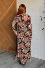 Load image into Gallery viewer, ONE ELEVEN NORTH Send it Over Faux Wrap Maxi Dress