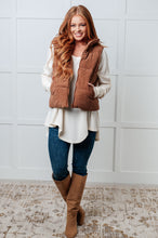 Load image into Gallery viewer, One Eleven North Set Me Up Corduroy Puffer Vest