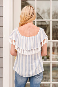 Andree By Unit Set Yourself Free Striped Top