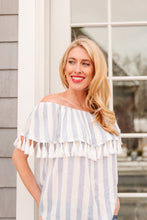 Load image into Gallery viewer, Andree By Unit Set Yourself Free Striped Top