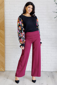 HAPTICS She is the Party Floral Sequins Mesh Sleeve Top