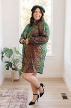 Load image into Gallery viewer, Jodifl Shimmering Splendor Sequin Shirt Dress