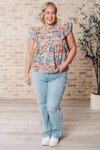 Load image into Gallery viewer, ONE ELEVEN NORTH Something Peaceful Flutter Sleeve Blouse