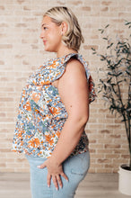 Load image into Gallery viewer, ONE ELEVEN NORTH Something Peaceful Flutter Sleeve Blouse