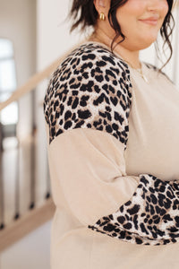 Sew In Love Sometime Safari Animal Print Top