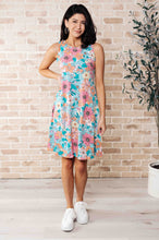 Load image into Gallery viewer, One Eleven North Summer Garden Sleeveless Swing Dress