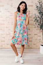 Load image into Gallery viewer, One Eleven North Summer Garden Sleeveless Swing Dress