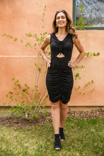 Load image into Gallery viewer, WHITE BIRCH Summer Nights Black Dress