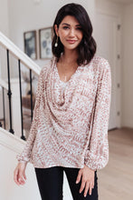 Load image into Gallery viewer, Andree By Unit Take Flight Cowl Neck Top